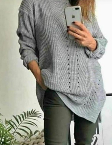 maxi sweater mujer