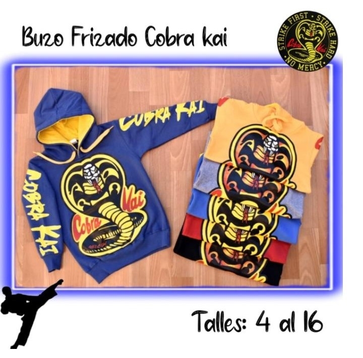 buzo varon cobra kai