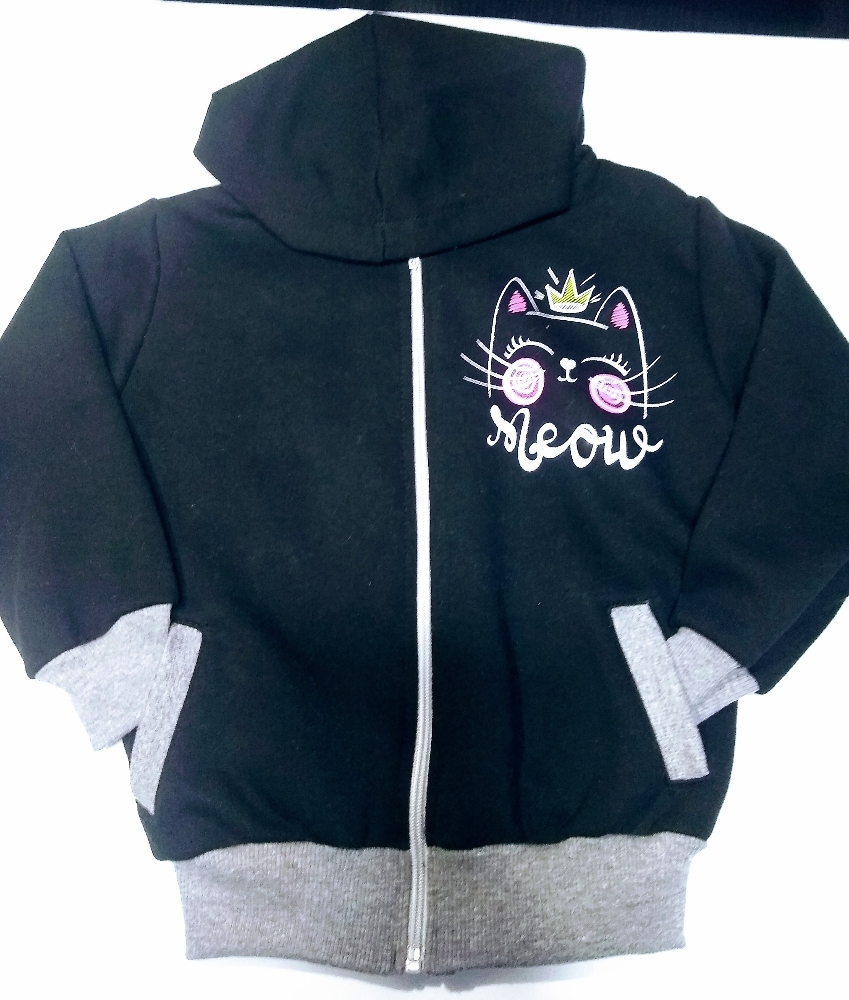 campera nena con glitters