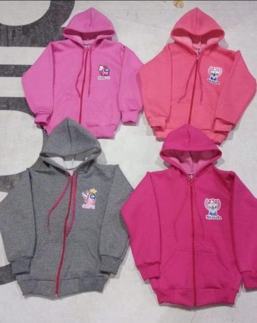 campera canguro nena algodon