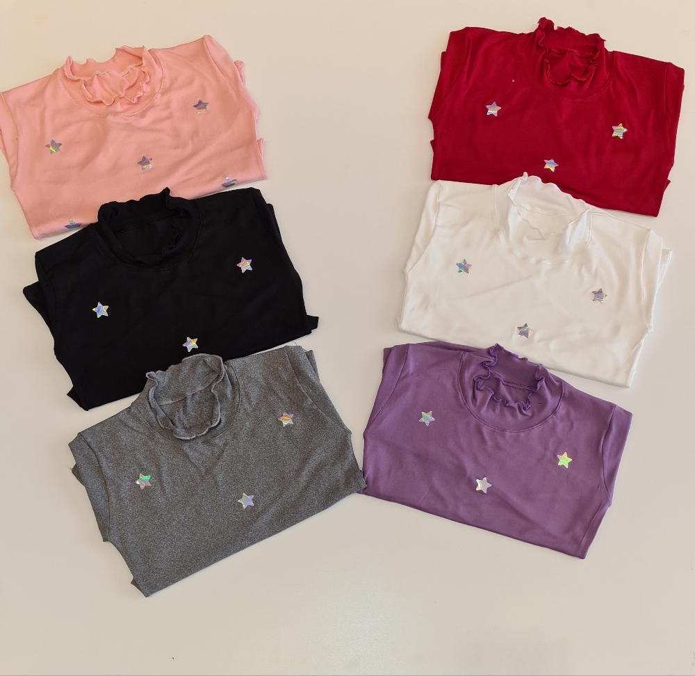 remeras nenas varios colores